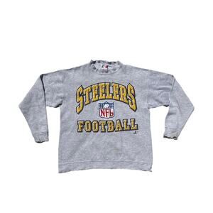 Vintage Logo Athletic NFL Pittsburgh Steelers Pro Line Sweatshirt